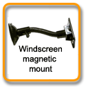 Micro Fuzion Magnetic Windscreen Mount (For Athermic Windscreens)